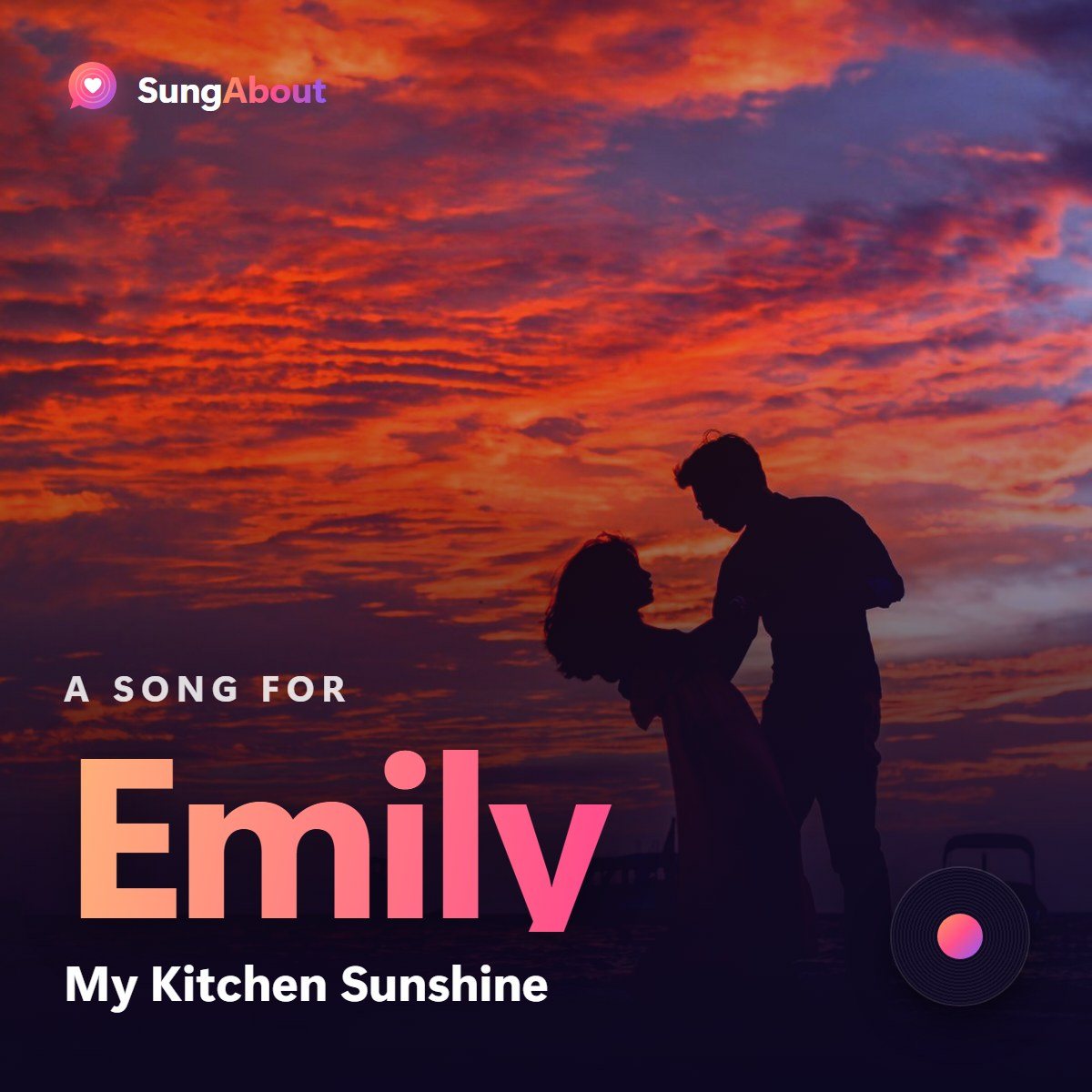 Cover: A song for Emily, My Kitchen Sunshine